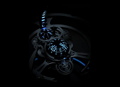 Starfleet Black Badger Blue – Closeup