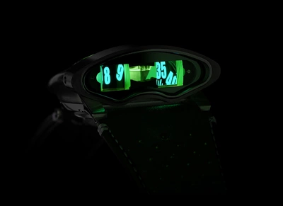 HMX Black Badger Green – Face