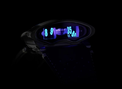 HMX Black Badger Purple – Face